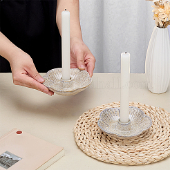 2Pcs Porcelain Candle Holders&nbsp;DJEW-PH0001-87B