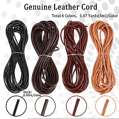 Cowhide Leather Cord&nbsp;WL-WH0008-06