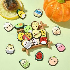 40Pcs 20 Styles Cute PVC Plastic Cabochons&nbsp;KY-CJ0001-66