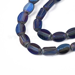 Electroplate Glass Beads Strands&nbsp;EGLA-S188-12-B01