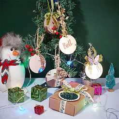 30Pcs 3 Colors Acrylic Mirror Pendants&nbsp;FIND-GA0003-15