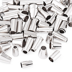 54Pcs 9 Styles Alloy Cord End&nbsp;FIND-TA0008-08