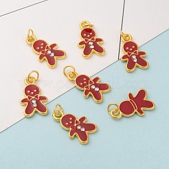 Red Enamel Alloy Pendants&nbsp;BSA0002-1