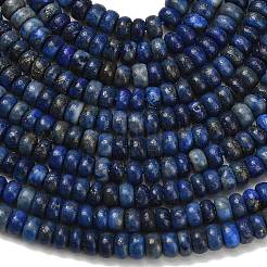 Natural Lapis Lazuli Beads Strands&nbsp;G-L635-A33-4x2mm-01