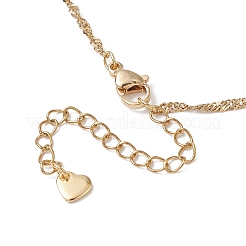 304 Stainless Steel Singapore Chain Necklaces&nbsp;NJEW-JN05167-01