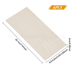 Undyed Wood Electric Guitar Electric Bass Panel&nbsp;WOOD-WH0025-27