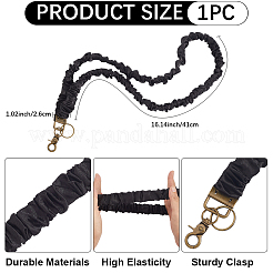 1Pc Polyester Mobile Straps&nbsp;HJEW-CP0001-28B