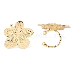 Iron & Alloy Cuff Earrings&nbsp;EJEW-G437-01C