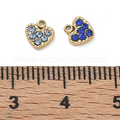 304 Stainless Steel Micro Pave Cubic Zirconia Charms&nbsp;CU-CBA5775-02G