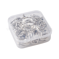 60Pcs 6 Style Alloy Bead Frame&nbsp;FIND-FS0001-73