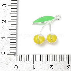 Alloy Enamel Pendants&nbsp;PALLOY-R151-43P-04