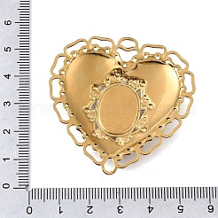 304 Stainless Steel Enamel Big Pendants&nbsp;STAS-E520-01A-G
