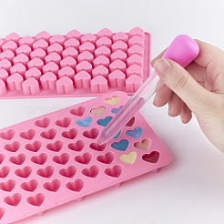 Heart Shaped Fondant Molds&nbsp;DIY-CP0002-51