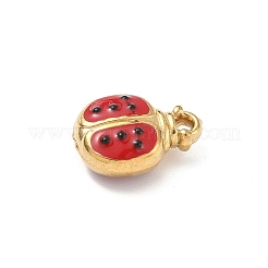 304 Stainless Steel Enamel Pendants&nbsp;STAS-U054-06G
