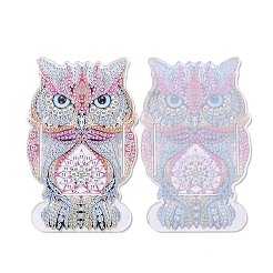 5D DIY Owl Pattern Animal Diamond Painting Pencil Case Ornaments Kits&nbsp;DIY-C020-01