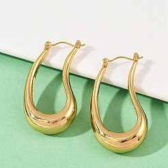 304 Stainless Stee Hoop Earrings&nbsp;EJEW-M105-06G