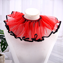 Renaissances Styles Detachable Ruff Collar&nbsp;DIY-WH0504-906C