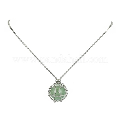 Tarnish Resistant 304 Stainless Steel Cable Chains Macrame Pouch Empty Stone Holder for Pendant Necklaces Making&nbsp;NJEW-TA00083-01