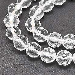 Natural Quartz Crystal Beads Strands&nbsp;G-F715-002