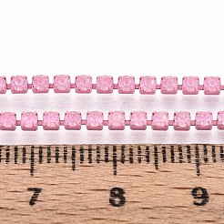 Iron Rhinestone Cup Chains&nbsp;CH-T006-05B-09