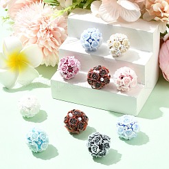 10Pcs Opaque Acrylic Beads&nbsp;OACR-CJ0002-38