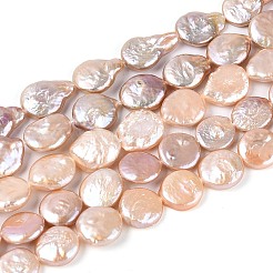 Natural Baroque Keshi Pearl Beads Strands&nbsp;PEAR-S018-02C-06