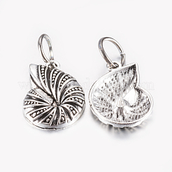 Tibetan Style Alloy Pendants&nbsp;PALLOY-F199-15AS