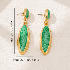 Alloy Enamel Dangle Stud Earrings&nbsp;FS-WG80632-02
