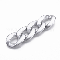 Spray Painted CCB Plastic Linking Rings&nbsp;CCB-R104-03C-03