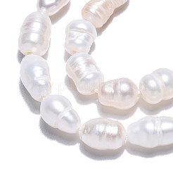 Natural Cultured Freshwater Pearl Beads Strands&nbsp;X-PEAR-N012-04R