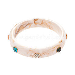 Fashionable Acrylic Rhinestone Bangles for Women&nbsp;FS-WGD146D-01
