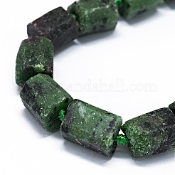 Natural Ruby in Zoisite Beads Strands&nbsp;G-O170-108