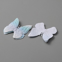 Butterfly Shape Cloth Sew on Patches Applique&nbsp;DIY-WH0032-89A