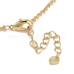 Rack Plating Brass Necklaces&nbsp;NJEW-M215-01G