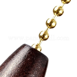 Natural Wood Pendant Decorations&nbsp;FIND-WH0065-14