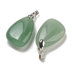 Natural Green Aventurine Pendants&nbsp;G-G147-02P-07