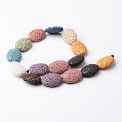 Natural Lava Rock Bead Strands&nbsp;G-O126-03