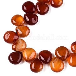 Natural Red Agate Beads Strands&nbsp;G-T138-123