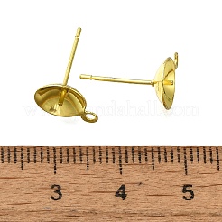304 Stainless Steel Stud Earring Findings&nbsp;STAS-P370-02E-G