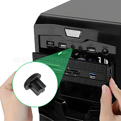 100Pcs Silicone Mobile Anti-Dust Plugs&nbsp;AJEW-CN0007-53
