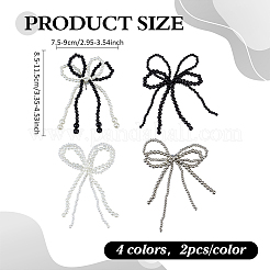8Pcs 4 Styles Resin Pendant Decorations&nbsp;AJEW-ME0004-18
