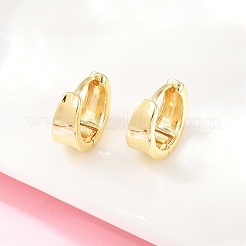 Brass Hoop Earrings&nbsp;EJEW-D348-24G