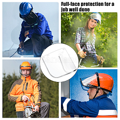 PC Plastic Safety Face Shield&nbsp;FIND-WH0816-093A
