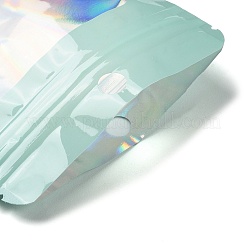 Rectangle Glitter Holographic PVC Resealable Packaging Bags&nbsp;ABAG-P011-01E-01