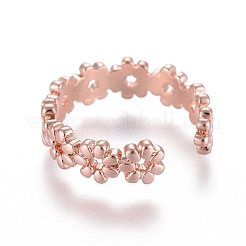 Adjustable Brass Toe Rings&nbsp;RJEW-EE0002-12RG