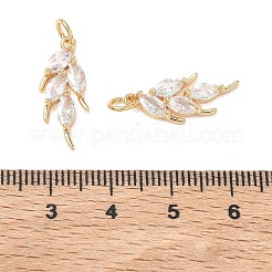 SHEGRACE Brass Clear Cubic Zirconia Pendants&nbsp;XGRQ3K635-545G