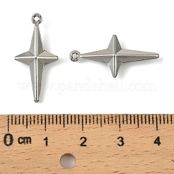 304 Stainless Steel Pendants. Star Charm&nbsp;STAS-A190-04P