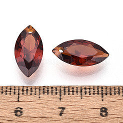 Horse Eye Cubic Zirconia Charms&nbsp;ZIRC-ZX004-06B-03