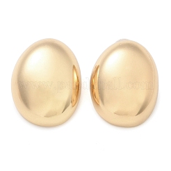 Alloy Oval Stud Earrings&nbsp;EJEW-M092-06G