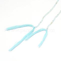 Natural Blue Topaz Beads Strands&nbsp;G-G914-2mm-12